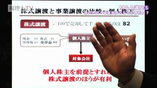 M&A講座5　株式会社と事業譲渡どちらが有利か？