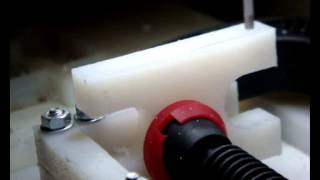 DIY CNC - frezowanie mocowania silnika