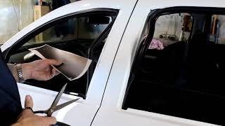 Наклейки на стойки дверей Renault Duster, Nissan Terrano