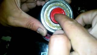 Как смазать подшипник закрытого типа, не снимая защиту. How to lubricate a bearing.
