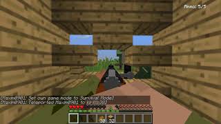Minecraft Фильм "Пограничники Атака Немцев 1941"