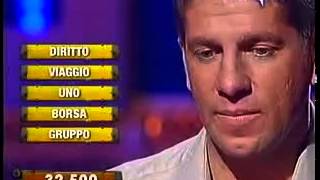 Vittoria all'eredità - la ghigliottina- Campione Maurizio Genova