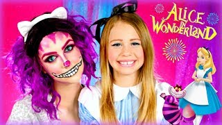 Alice in Wonderland Makeup: Alice and Cheshire Cat Makeup Tutorial