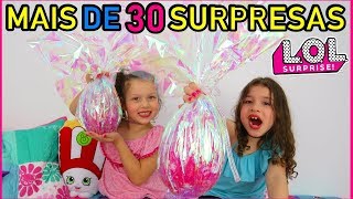 ABRINDO OVOS DE PÁSCOA LOL SURPRESA 2018