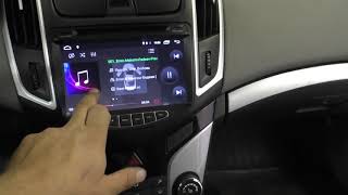 Магнитола LeTrun на Chevrolet Cruze 2014 года