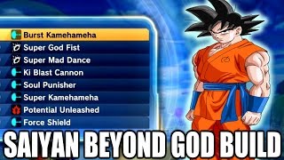 FULL "SAIYAN BEYOND GOD" MOVESET THEME!