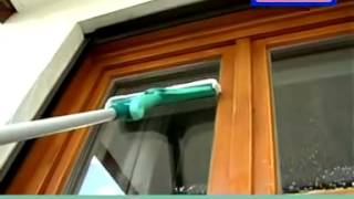 Щетка Hausrein с губкой с телескопической ручкой Leifheit Арт. 51120_ТД "МАРКИК"