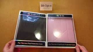Полиуретановый смарт-чехол для New iPad 4/3/2 от S-Ch