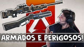 SOBREVIVENDO EM ARMADOS E PERIGOSOS | APEX LEGENDS
