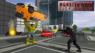 Monster Hero Battle For Love ► marvel hero hulk vs  spiderman black