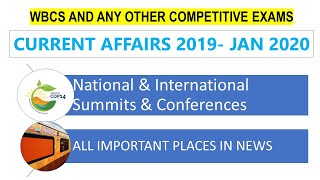 CURRENT AFFAIRS 2019-20 ||  WBCS 2020 and any other competitive exams