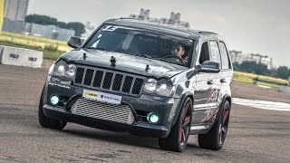 Jeep SRT8 Turbo vs Lamborghini Gallardo vs Nissan GT-R