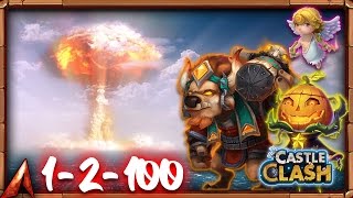 Castle Clash Anti Mino Bases Everywhere!