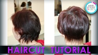 Haircut Tutorial: Women's Short Haircut (Короткая женская стрижка "Шапочка")