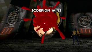 Mortal Kombat 4 Hardcore Attack PSone [Hack] Playthrough Tanya & Scorpion