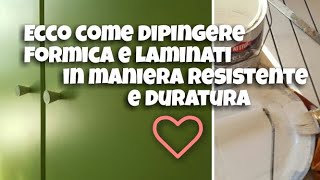 Come dipingere ed eseguire il restyling di un mobile in formica o laminato