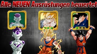 ALLE neuen Ausrüstungen bewerten! 1,5 Millionen Rising Rush Erklärungen! ;) Dragon Ball Legends