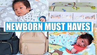 NEWBORN BABY MUST HAVES + ESSENTIALS!