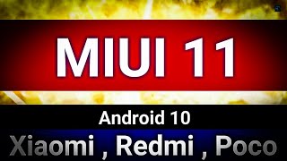List of Xioami mobiles with MIUI 11 with Android 10 |Tech Merge