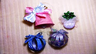 Елочные игрушки своими руками. Новогодние игрушки из пластиковых бутылок для уличной елки