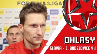 OHLASY | Slavia – České Budějovice 4:1