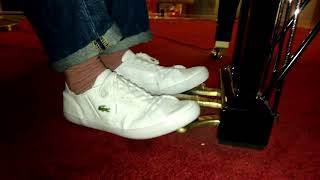 Yamaha Grand Piano pedal pumping in Lacoste Sideline 119 1 W Plimsolls (for Men)