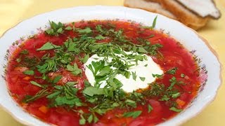 Борщ или как приготовить борщ (готовим дома 3)