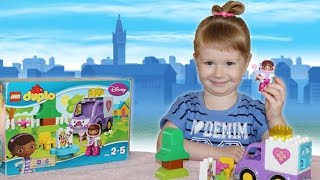 Распаковка Lego Duplo Скорая помощь доктора Плюшевой. Лучшие игры для детей. Обзор. Vlog