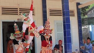 Múa chằng của người Khmer - vô năm 2019 - yak rom