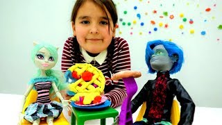 Монстер Хай в кафе. Идеи для кукол - Мультики для девочек