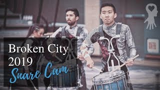 Broken City 2019 Snare Cam - WGI Finals Week - Kyle Tsuchiya