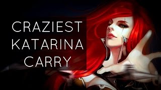 CRAZIEST KATARINA CARRY - Master Tier Full Katarina Gameplay | League of Legends