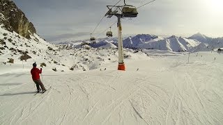 Ischgl ski Samnaun Alps Silvretta Ишгль Горнолыжные курорты Австрии горные лыжи Альп Замнаун