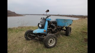 Квадроцикл из Муравья , прогулка по пересечённой местности | Моторага