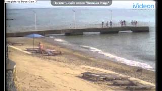 Веб камеры популярных курортов Крыма,  Песчаное, Рыбачье,  Гурзуф, Феодосия  13.06.2015 КРЫМ НАШ!