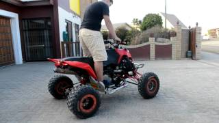 Polaris MXR 450 with full Yoshimura System, Hotcams, High Compression Wiseco Piston, Gasflow on Top