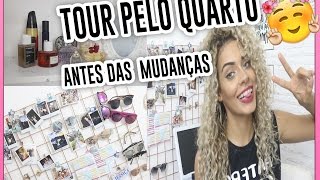 TOUR PELO QUARTO COMPLETO ANTES DAS MUDANÇAS! ♥ Fala Dantas