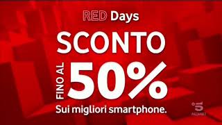 Vodafone Red Days con Xiaomi Mi Note 10 pubblicità spot 2020