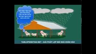 Tấm lợp sinh thái Đồng Tiến chống ồn như thế nào?