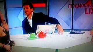 модель Лали Чабоки   в прямом эфире канала Подмосковье эфир от 16.10.2013