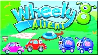 Машинка Вилли 8 Пришельцы Мультик   игра Wheely 8 Aliens