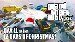 GTA 5 Online - Santa's Demolition Derby! (Day 11 of 12) (GTA V)