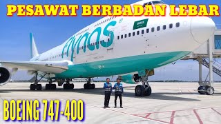 Pesawat Flynas Boeng 747-400 Sukses Mendarat Di Bandara Kertajati