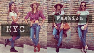 Мода в Нью-Йорке. Во что одет Нью-Йорк сегодня? Лето-осень 2015 || Ольга Рохас