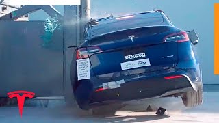 Краш-тест новой Tesla Model Y. Каков же результат?
