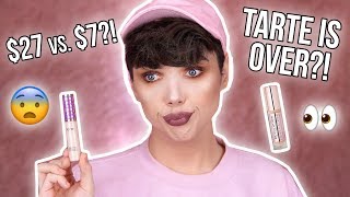 TARTE COSMETICS IS OVER SIS!  | Tarte Shape Tape vs. Makeup Revolution | Thomas Halbert