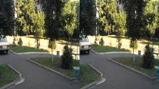 Видео снятое на камеру LG Optimus 3D
