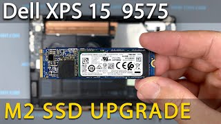 Dell XPS 15 9575 How to install M2 SSD