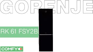 Gorenje RK 61 FSY2B - холодильник с технологией IonAir - Видеодемонстрация  от Comfy