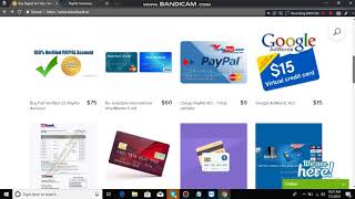 Paypal Vcc | Vcc for paypal | eBay Vcc | Reloadable Vcc | Virtual Credit Card